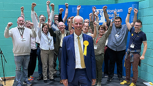 John Milne, Horsham's new MP